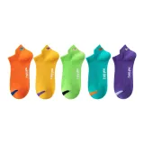 Комплект-Оранжевый+Имбирный Желтый+Неоновый Зеленый+Озёрный Зеленый+Фиолетовый (5 упаковок)