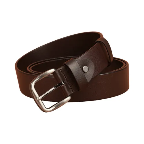 Youyoulan Ремни из лощеной коровьей кожи Мужской Ширина 3,5 см