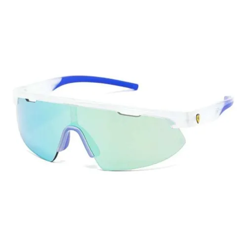 Феррари Ацетат Нерегулярная форма Солнцезащитные очки Женские Белые