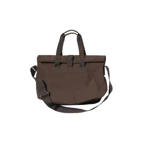 UNIQLO Нейлон Через плечо Одно плечо Сумка Обычный Унисекс Темно-коричневый