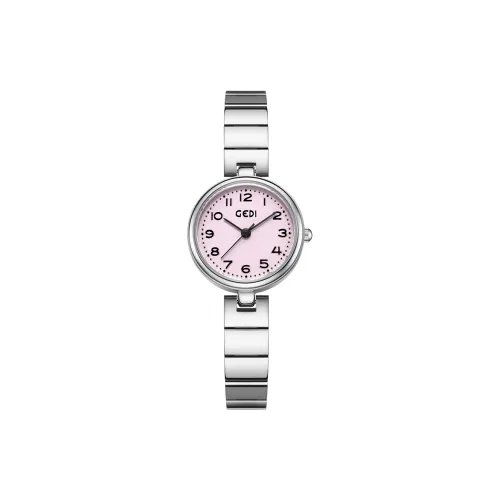 GEDI Кварцевый механизм Часы Женские Белый циферблат