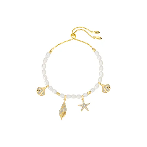 BABYBEI 925 стерлинговое серебро ювелирные изделия Baroque Pearl женские