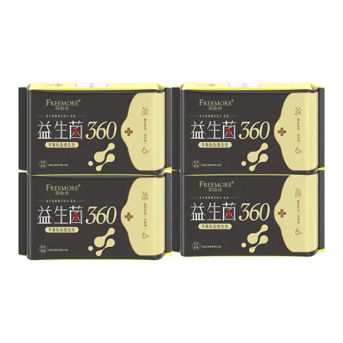 FREEMORE Пробиотики Гигиенические прокладки Leak PROOF 360мм*4 Сумка