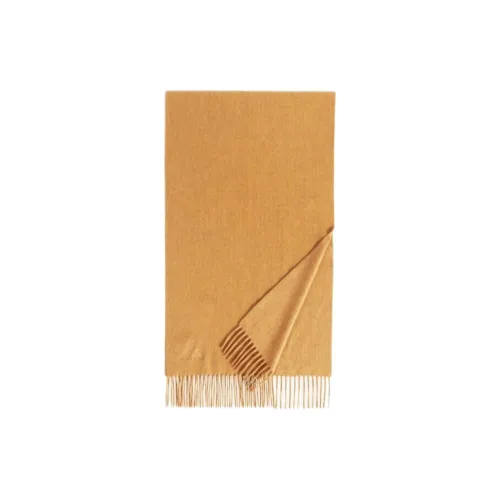 Loro Piana Кашемир Вязаные Шарфы Мужской Желтый