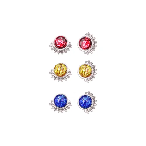 COMPLETE99% 316L Titanium Steel Stud Earrings Unisex COMPLETE99% 316L Титановая сталь Серьги-гвоздики Унисекс