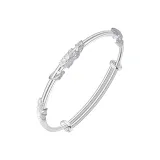 Апрель Пион - Двенадцать Цветочный дизайн Браслет Gods