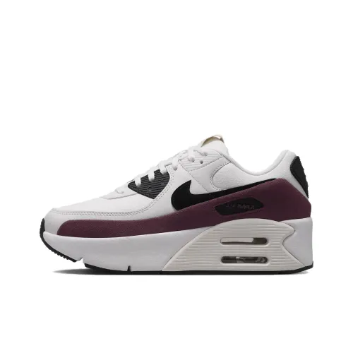 Nike Air Max 90 Low Топ Повседневный Женские Белые