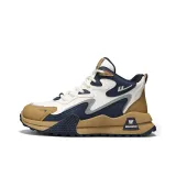 Бежевый/Темно-синий/Коричневый