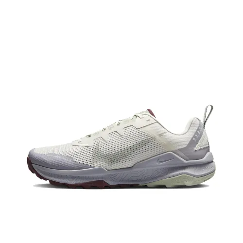 Nike Wildhorse 8 Slip-Resistant Abrasion-Resistant Low-Top Беговые кроссовки Мужские Белые