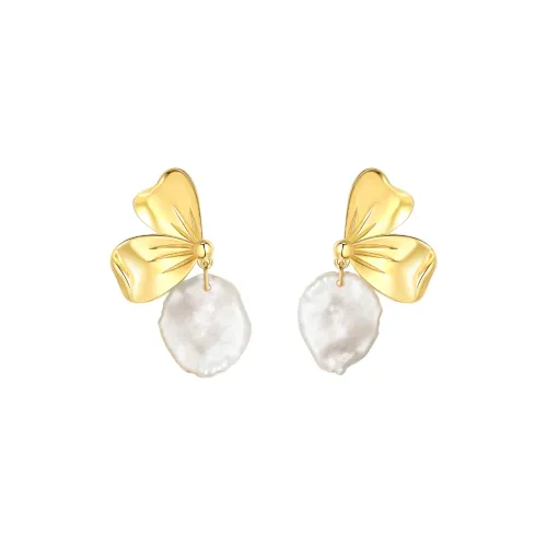 Серьги BABYBEI Baroque Pearl Женские