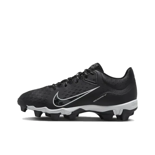 Nike Hyperdiamond 4 Slip-Resistant Abrasion-Resistant Low-Top Training Shoes Women's Black Найк Хипердиамонд 4 Противоскользящие Устойчивые к Износу Низкие Кроссовки для Тренировок Женские Черные