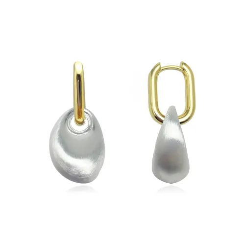 ERXI Серьги-гвоздики из стерлингового серебра 925 пробы для женщин