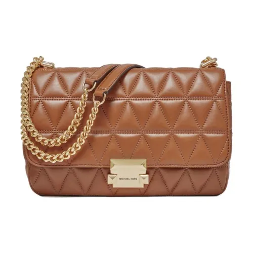 MICHAEL KORS Sloan Кожа Сумка через плечо Сумка на плечо Женская Кожа Коричневый