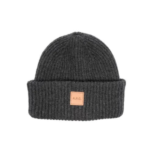 A.P.C Кашемир Шапки-бини Женские Серый