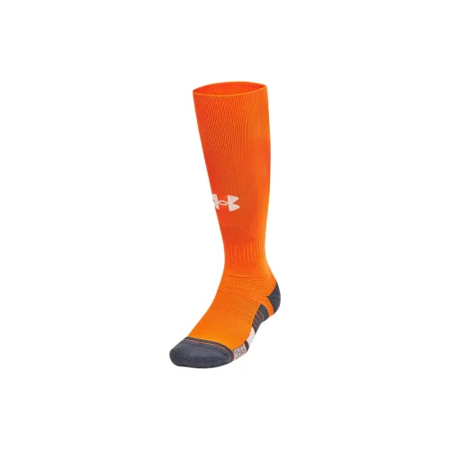 Under Armour 1 шт Команда Апельсин/Корт Серый / Белый Унисекс Колено высокие Носки