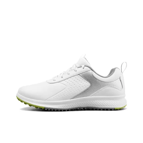 Birdie Амортизация Поддержка Ударопрочный Низкий Топ Гольф Обувь Мужская Белый Зеленый