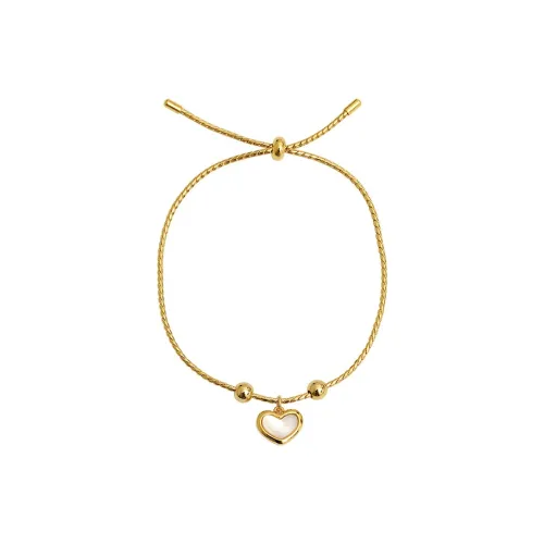 NATURALLYJOJO Титановые стальные браслеты женские золотые