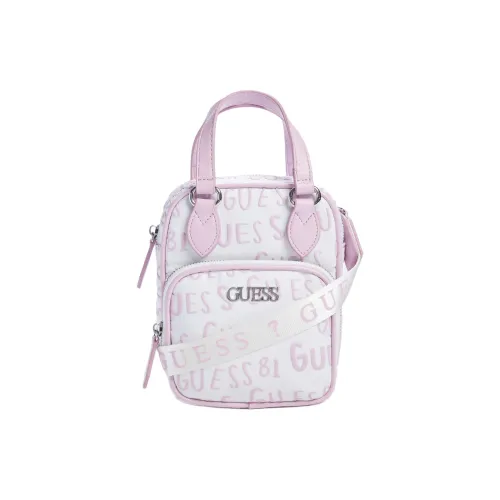 GUESS Нейлоновая Сумка через плечо Женская Светло-фиолетовая