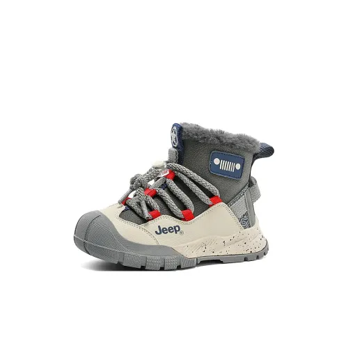 JEEP Детские утепленные сапоги High Top Китайский Красный/Легенда Синий Kids