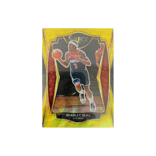 PANINI 2020 21 SELECT Wizards Bradley Beal Золотой Большой Коэффициент Modka Звезда Карта Карта Проходит Спортивные Карты 1 шт