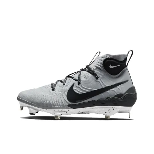 Nike Alpha Huarache NXT Устойчивые к истиранию Баланс Высокие Кроссовки для тренировок Мужские Серые