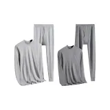 Светло-серый + Темно-серый [Воротник-стойка, 2 набора]