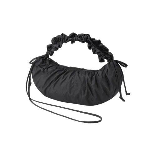 UNIQLO Нейлоновая сумка через плечо женская черная