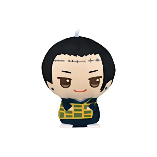 BANPRESTO Магическая битва Сугуру Гето Круглая поза сидения Vol.2 Куклы Плюшевая кукла 8 см Высота