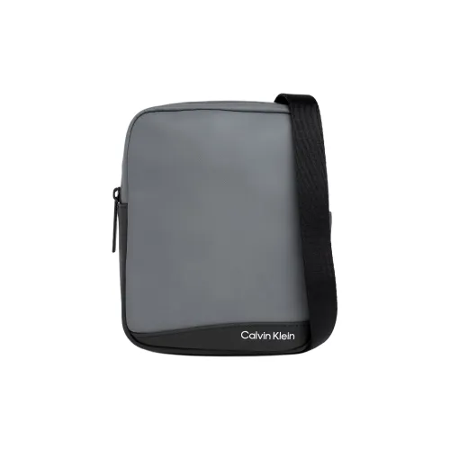 CALVIN KLEIN Полиэстер Сумка через плечо Маленькая Мужская Серый