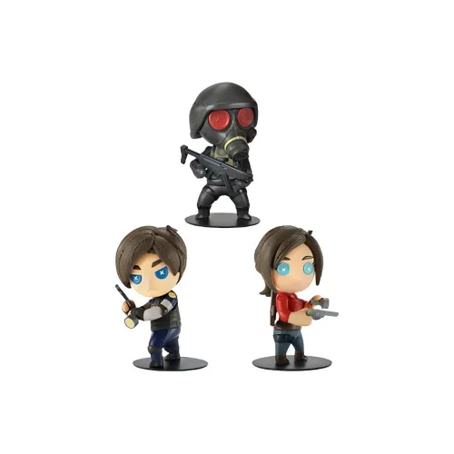 PRIME 1 STUDIO Resident Evil Персонажи Cutie1plus Resident Evil 2 Ремейк Комбинированный Набор Фигурок в стиле Chibi