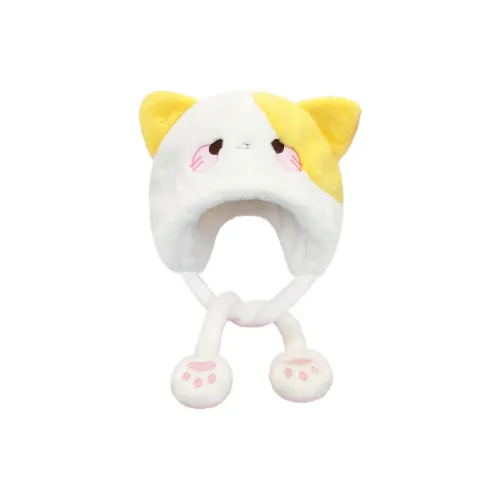 SLEEPYWALK Полиэстер Шапки-бини Женские Белый Желтый Серый Белый Хаки