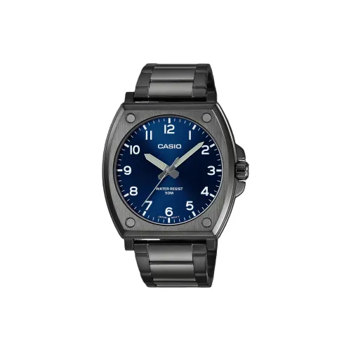 CASIO Standard Series Кварцевый механизм нержавеющая сталь ремешок унисекс синий циферблат