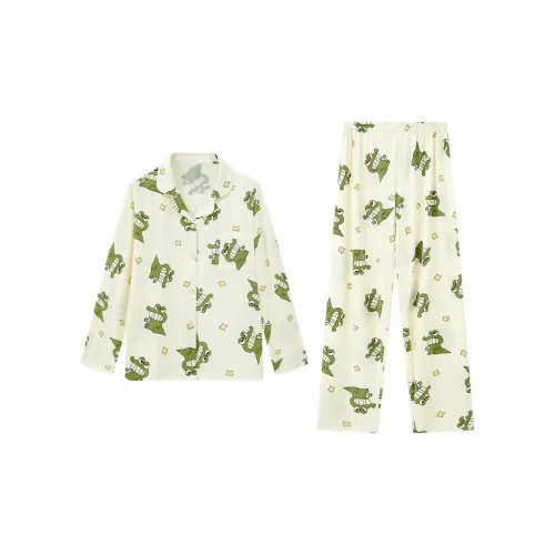 Сон Белый Женские Пижамные Комплекты