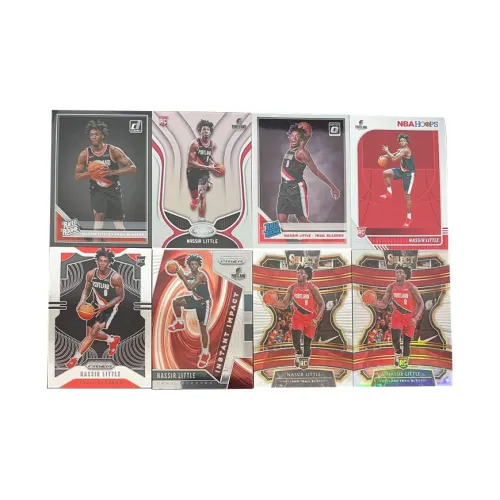 Панини 2019 20 Трейл Блэйзерс Нассир Литтл Новые Звезды RC Серебряный Фолд Всего 8 Пк Звезда Карта Карта Товар Access