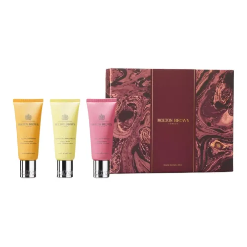 Molton Brown Рождество Ограниченный Апельсин Bergamot Набор Кремов для Рук Упаковка Наборы для Ухода Увлажняющий Успокаивающий 40 мл*3