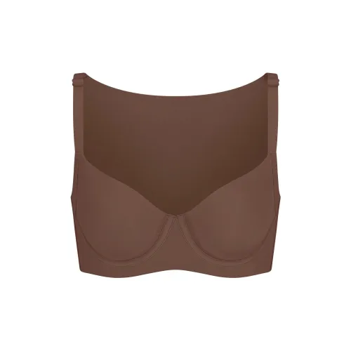 SKIMS FW24 Подходит всем Гладкий спина Полное покрытие Бюстгальтер Женский 1 упаковка Яшма Яшма