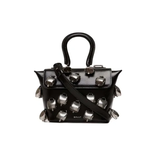 BALLY Сумка Mini из кожи буйвола Женская Черная