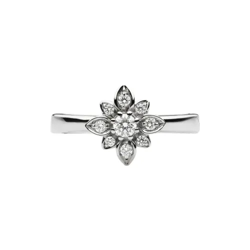 GUCCI 18К Белое золото Кольца Женское серебро