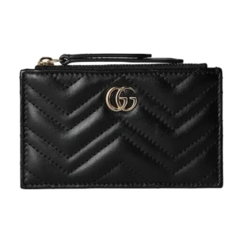 GUCCI Кожа Key Pouch Стандартный Женский Черный