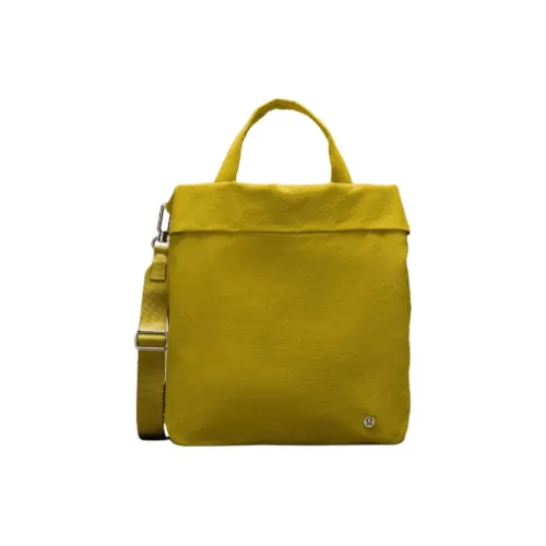 lululemon Полиэстер Сумка через плечо Сумка Женская Золотая