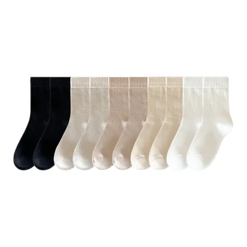 Носки Lan Miao Crew женские упаковка из 10 пар