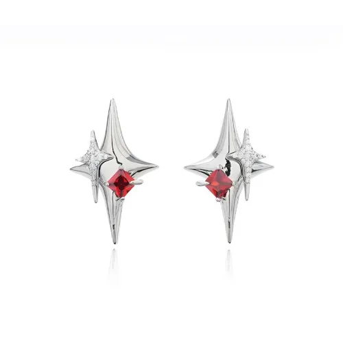 COPI Серьги с цирконием унисекс