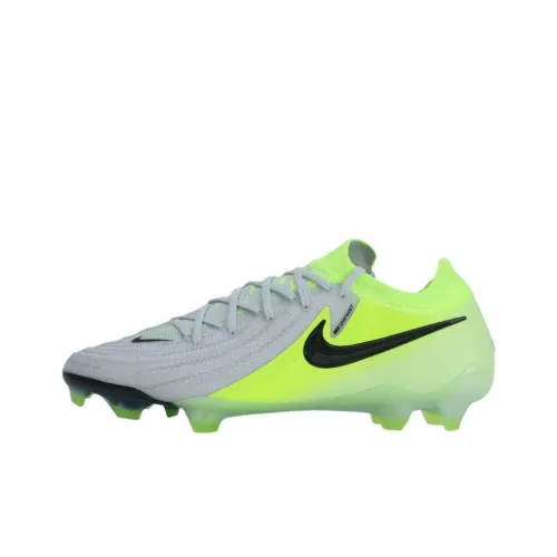 Nike Phantom GX 2 FG Твердый грунт Противоскользящие Устойчивые к истиранию Футбольные бутсы Мужские Зеленые