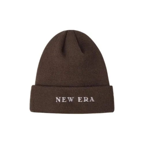 New Era Акриловые шапки-бини унисекс кофейного цвета