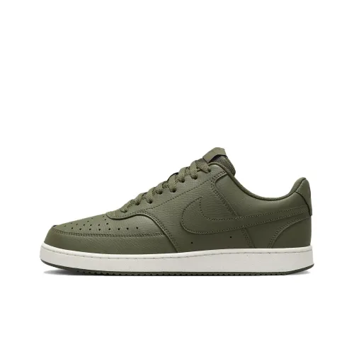 Nike Court Vision 1 Slip-Resistant Abrasion-Resistant Low-Top Skateboard Shoes Men's Green Найк Court Vision 1 Slip-Resistant Abrasion-Resistant Низкие Кеды для Скейтбординга Мужские Зеленые