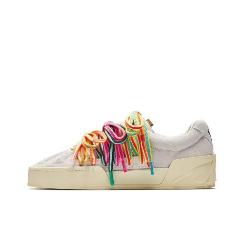 ANTA Irving Stylish Low Топ Скейтборд Кроссовки Мужские Белые