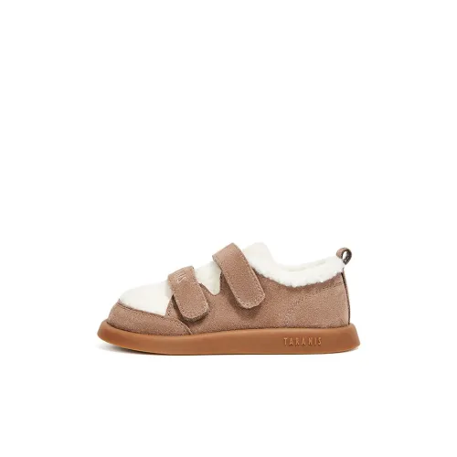 TARANIS Детская хлопковая обувь песочного цвета для детей 3-7 лет