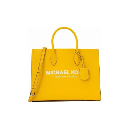 MICHAEL KORS Mirella Коровья кожа Сумка через плечо Сумка среднего размера Женская Желтая