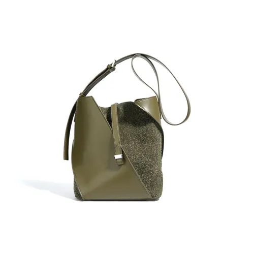 FAIRWHALE Анти-бархатная сумка из коровьей кожи плечо стандартная женская многоцветная