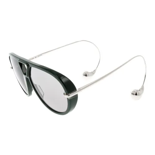 Bottega Veneta Aviator Солнцезащитные очки Женские Темно-зеленые